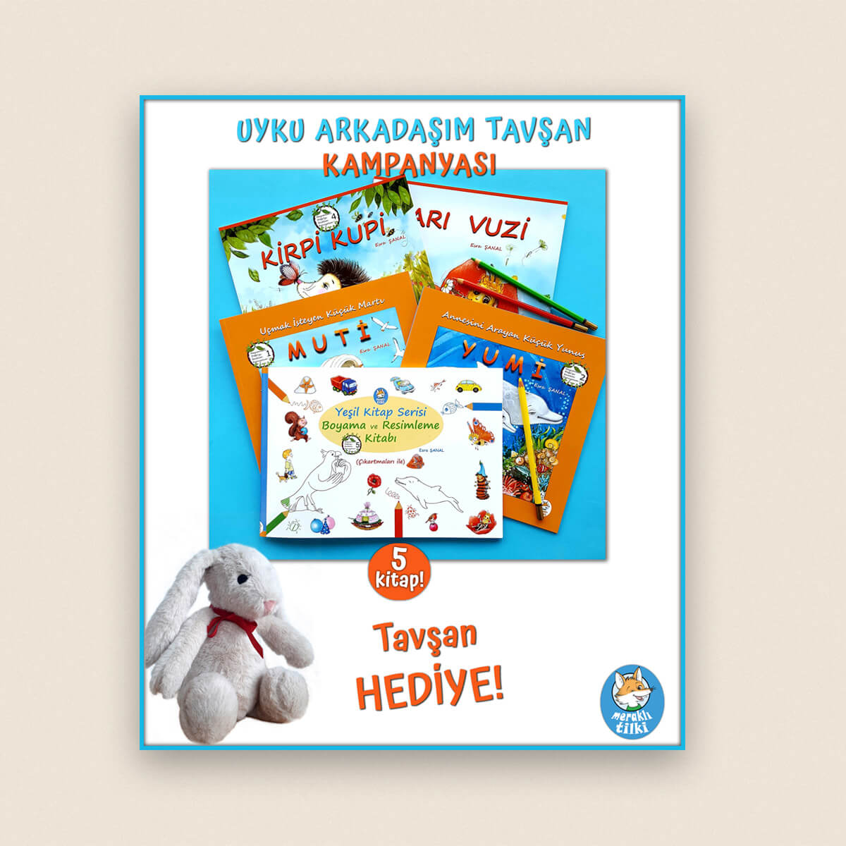 İyi Geceler Minik Tavşan Resimli Masal Kitabı - Görsel 4