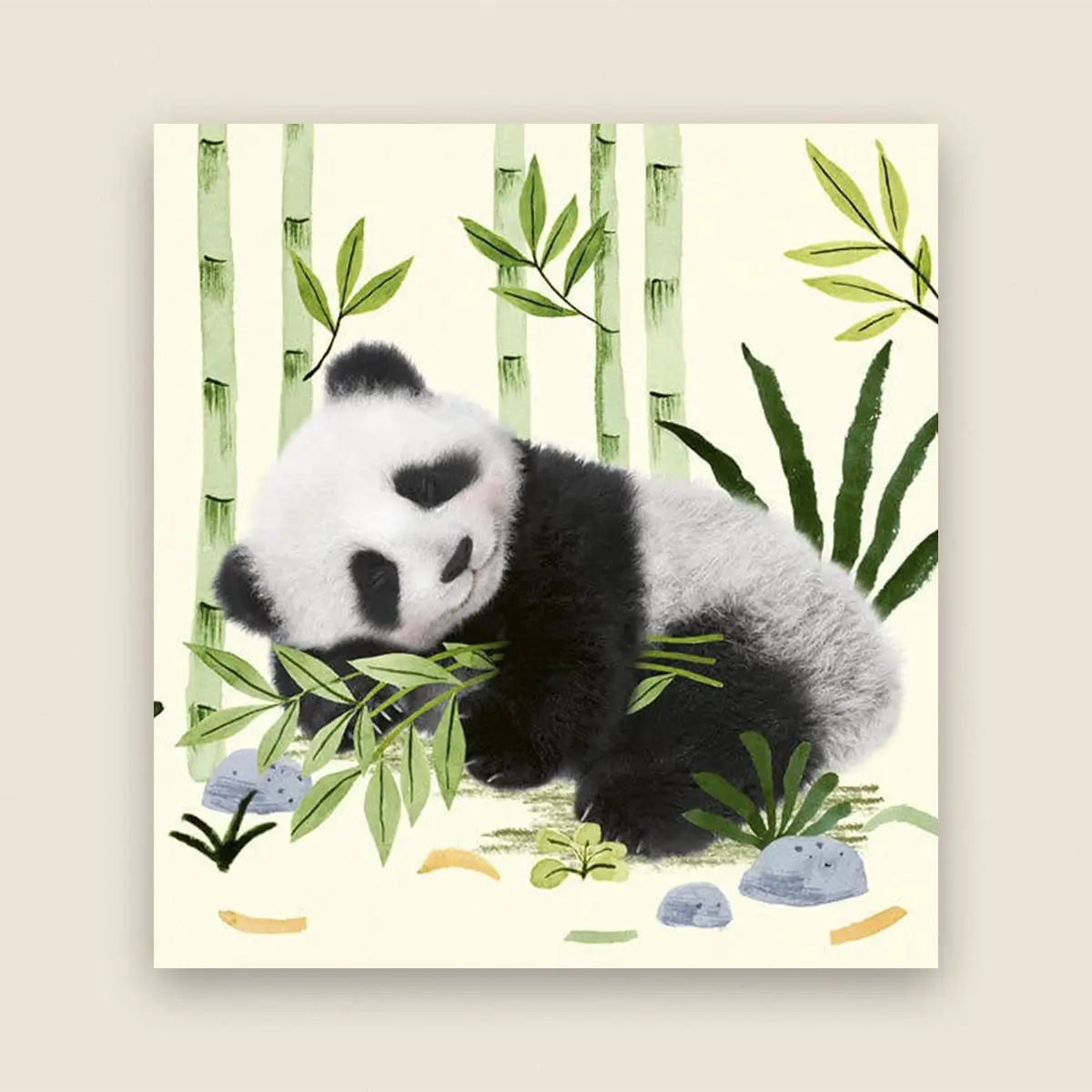 İyi Geceler Minik Panda Resimli Masal Kitabı - Görsel 3